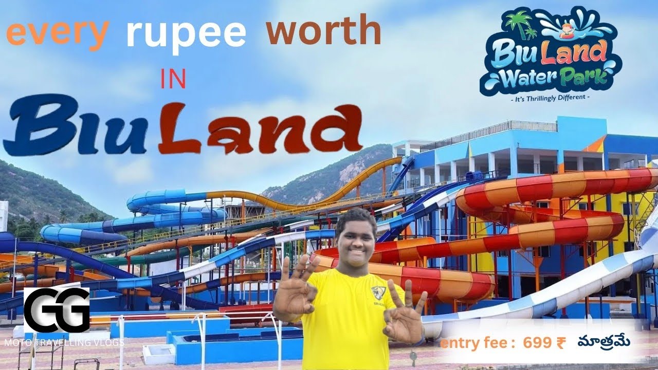 Blu land water theme park | చూద్దాం రాండి......🤩 Super