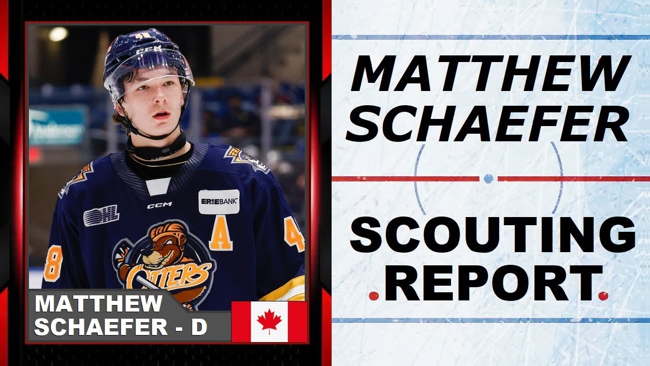 MATTHEW SCHAEFER SCOUTING REPORT | 2025 NHL Draft