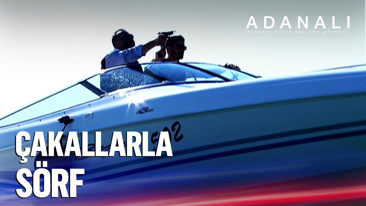 Adanalı ve Maraz Ali sürat teknesinde - Adanalı Efsanesi