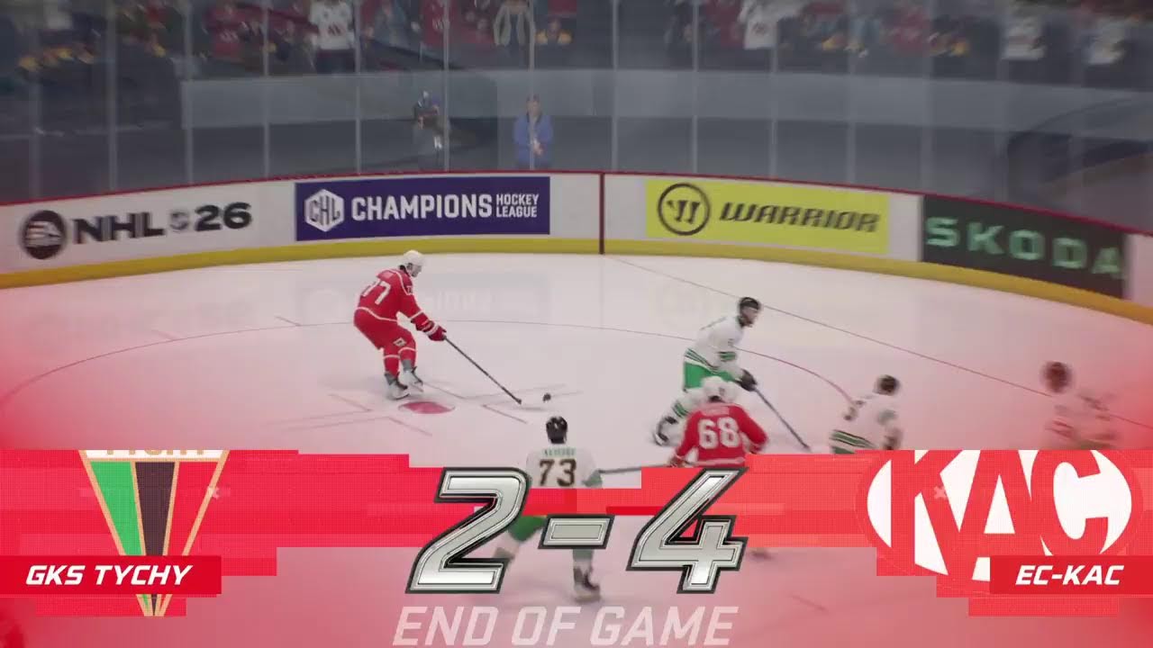 NHL26  Champions Cup #10  5tour  KAC Klagenfurt - GKS Tychy