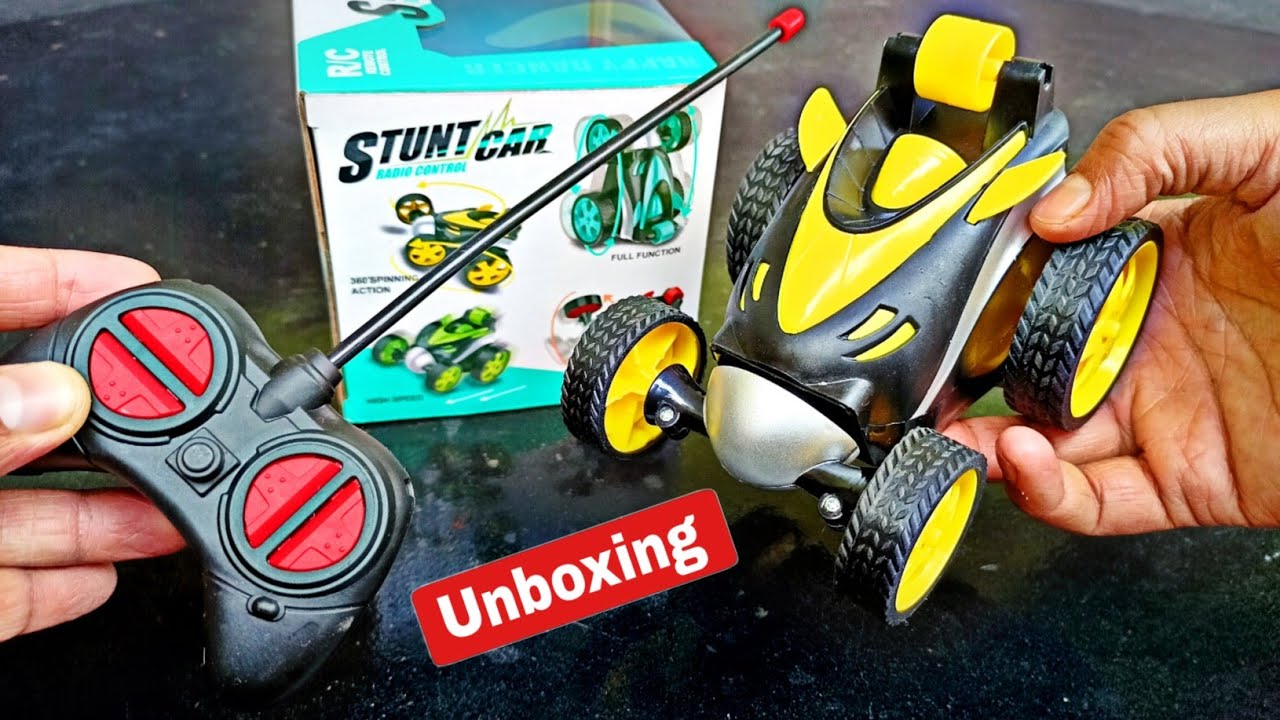 The Flyers Bay Remote Control Car Rc Stunt Car 360° UNBOXING and TESTING by MR Toy