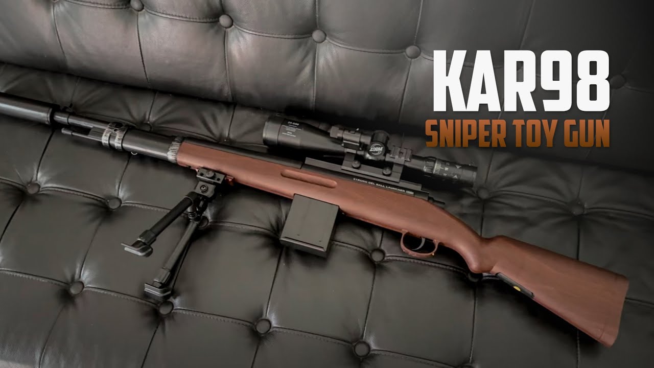 Игрушечный пистолет-бластер KAR98 SNIPER с гелевым зарядом