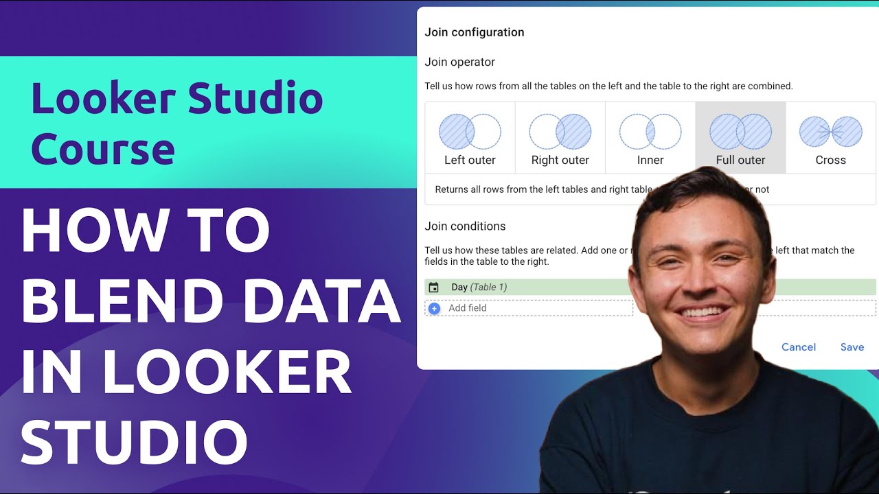 How to blend data in Looker Studio (Formerly Google Data Studio)