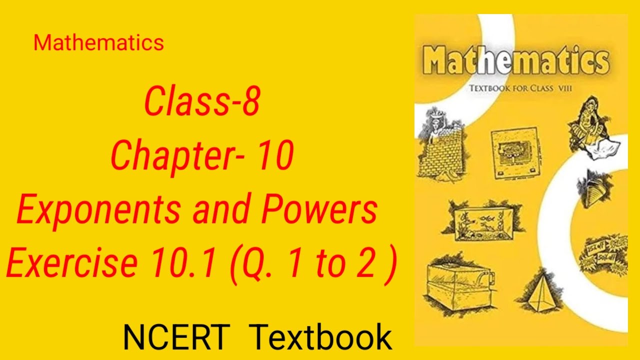 Mathematics Class 8 Solution||chapter 10, || Exercise 10.1 (Q.1 to 2)|| NCERT||Magic Of Maths