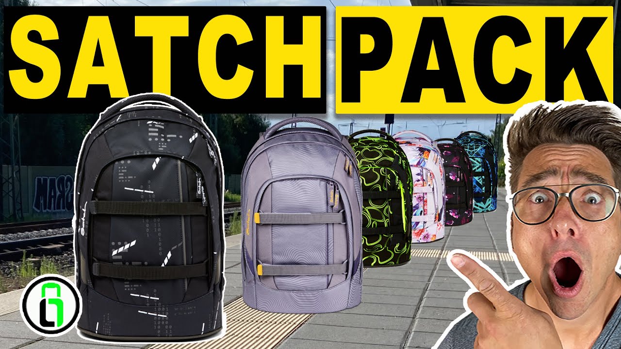 MEGA Schulrucksack f&uuml;r weiterf&uuml;hrende Schule - Vorstellung & Erfahrung SATCH PACK