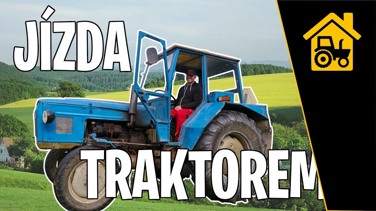Jízda traktorem - ZETOR 4011