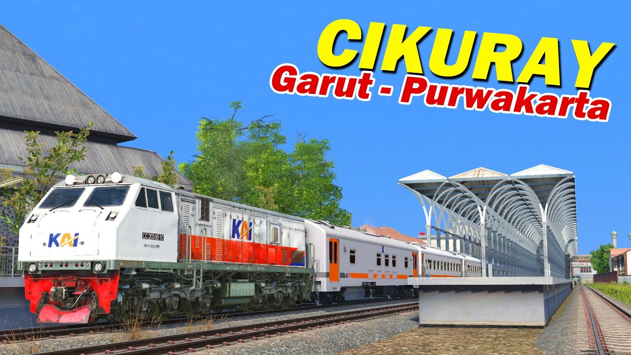 Dinas KA Cikuray Dari Garut Sampai Subuh | Rute Terbaru Nitro | Puasa Hari Ke 26