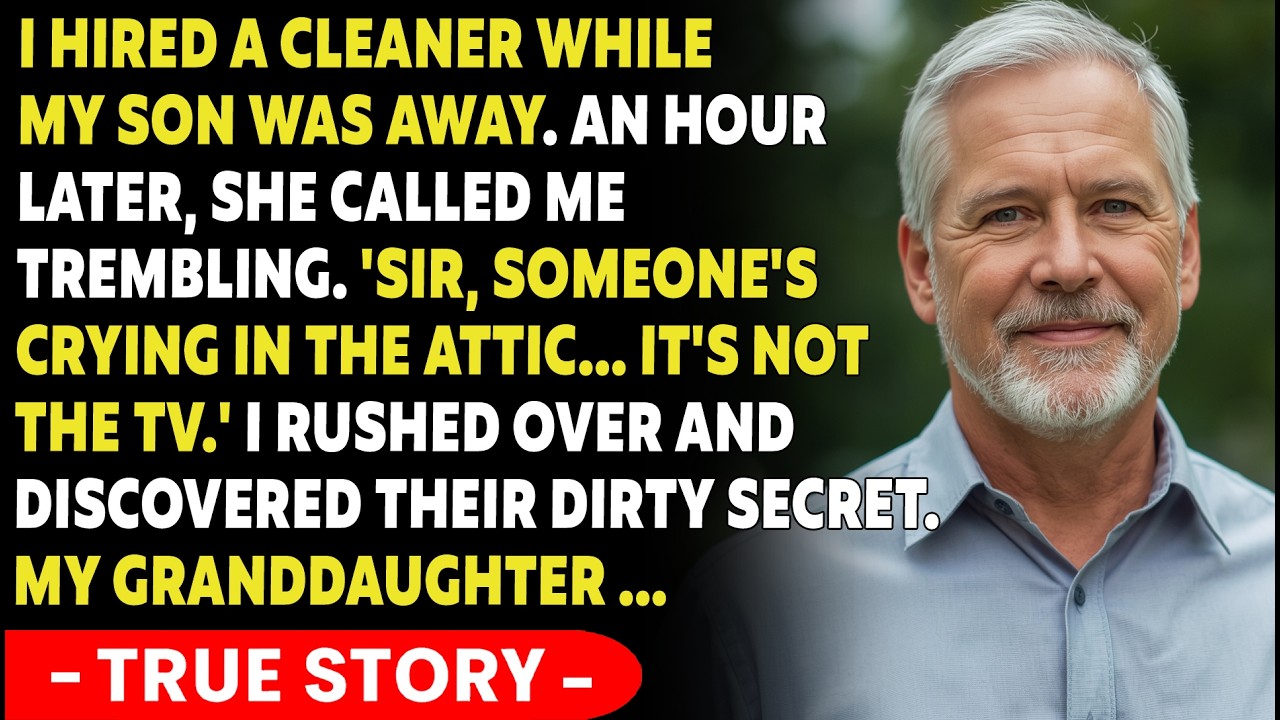 I Hired A Cleaner While My Son Was Away. She Called Me Trembling: 'Someone's Crying In The Attic'
