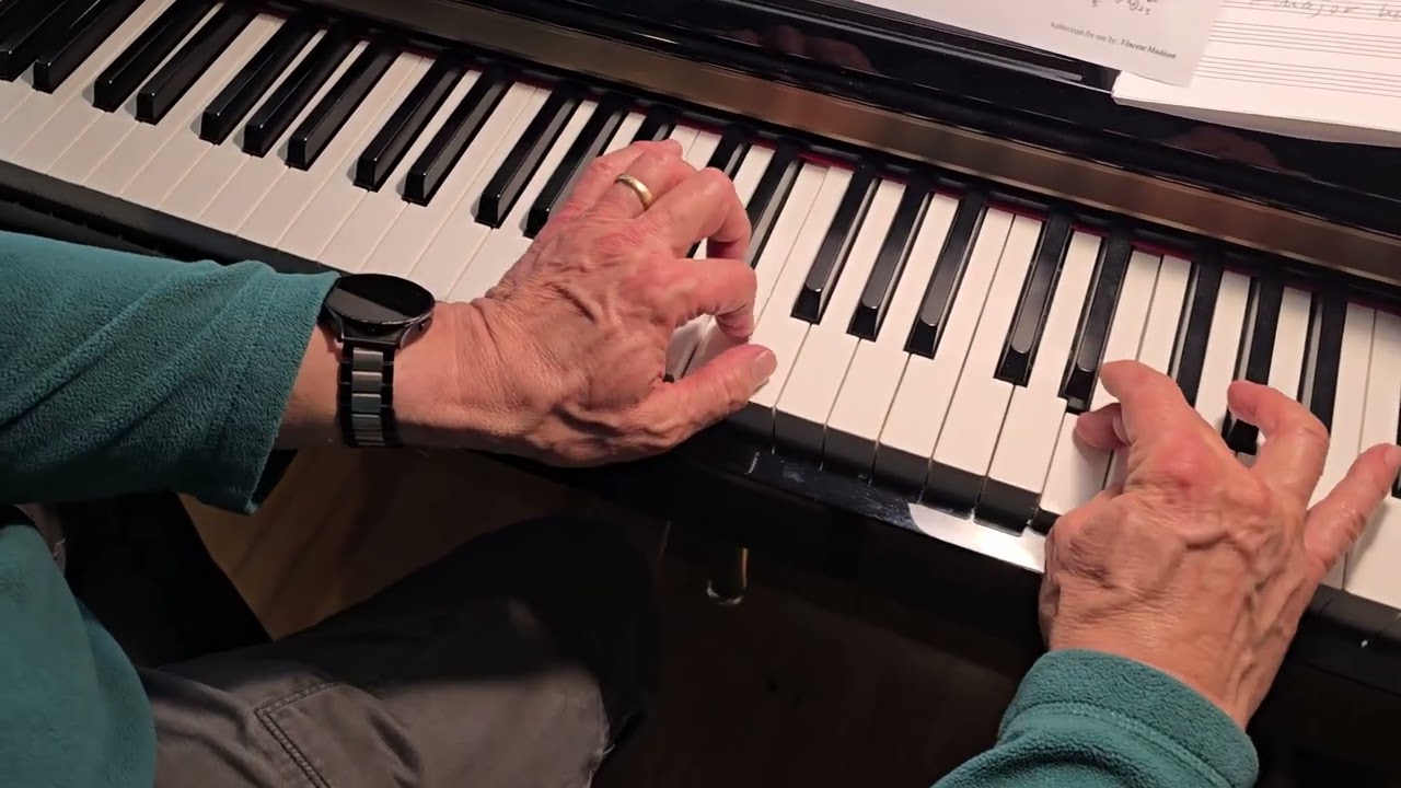 C Major scale tutorial 