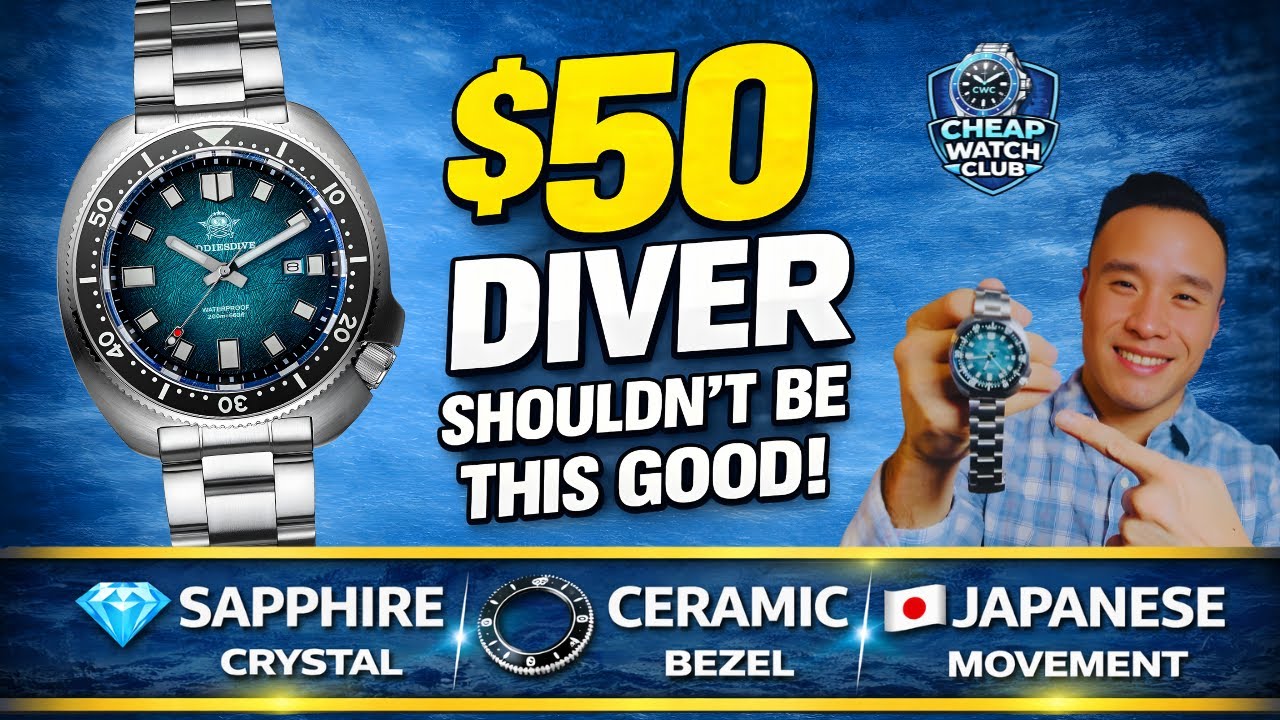 This $50 Diver Shouldn’t Be This Good | Addiesdive AD2511 Review