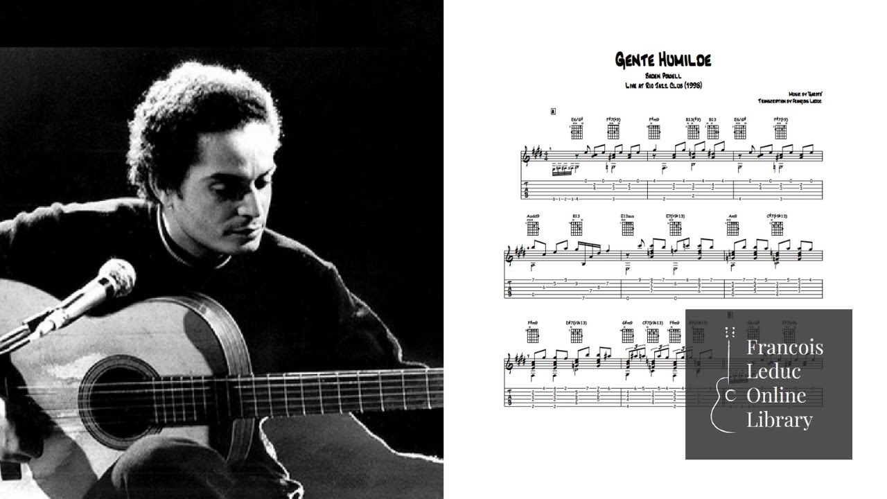 Gente Humilde - Baden Powell (Transcription)