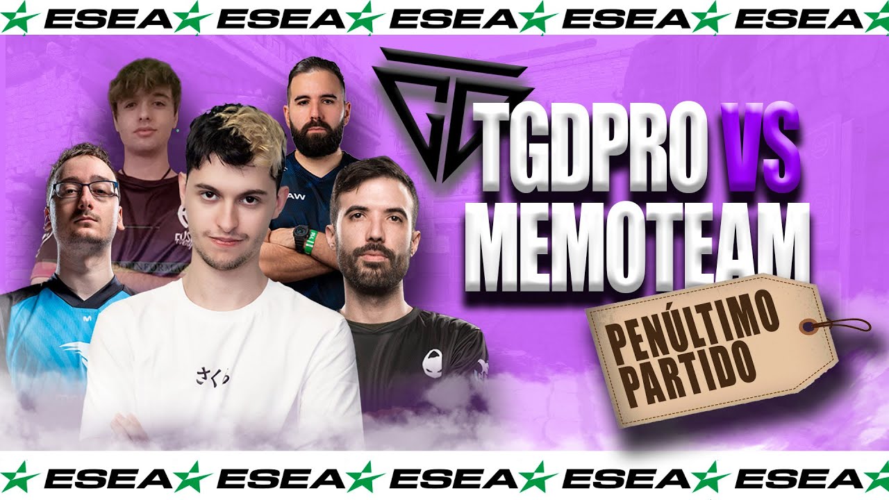 Penúltimo ESEA de TGDPRO vs El Rival Más Duro | Counter Strike 2