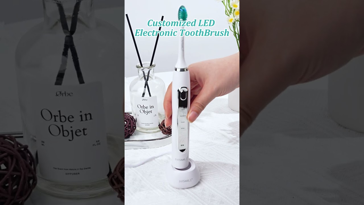 IVISMILE 2-in-1 LED Electric Toothbrush Kit! 🦷✨