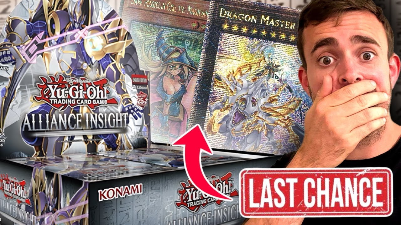 THIS IS THE LAST CHANCE! Yu-Gi-Oh! Alliance Insight Booster Box Opening...