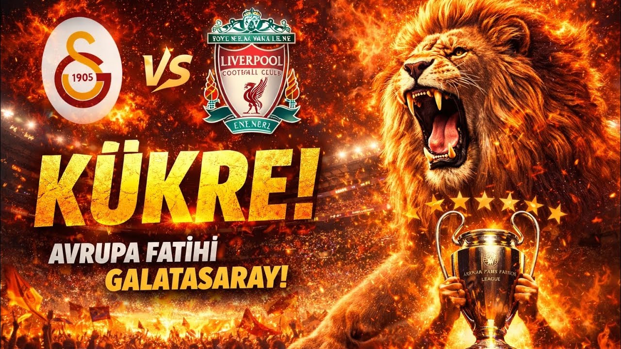 KÜKRE! 🦁 Galatasaray – Liverpool | Avrupa Fatihi Geri Döndü! | Yeni Galatasaray Şarkısı
