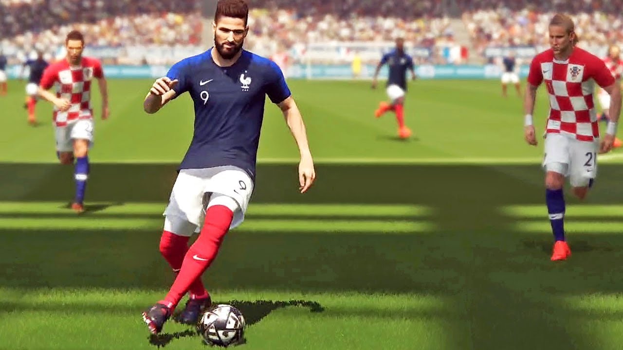 FINAL: França X Croácia - Copa do Mundo Rússia - Pro Evolution Soccer 2018 (PES 2018)