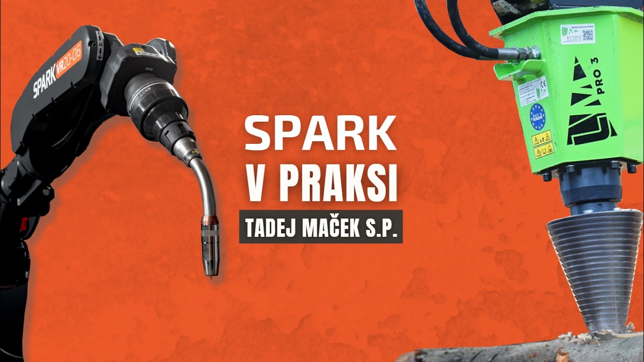 Industrijski varilni robot SPARK v praksi - Tadej Maček s.p.