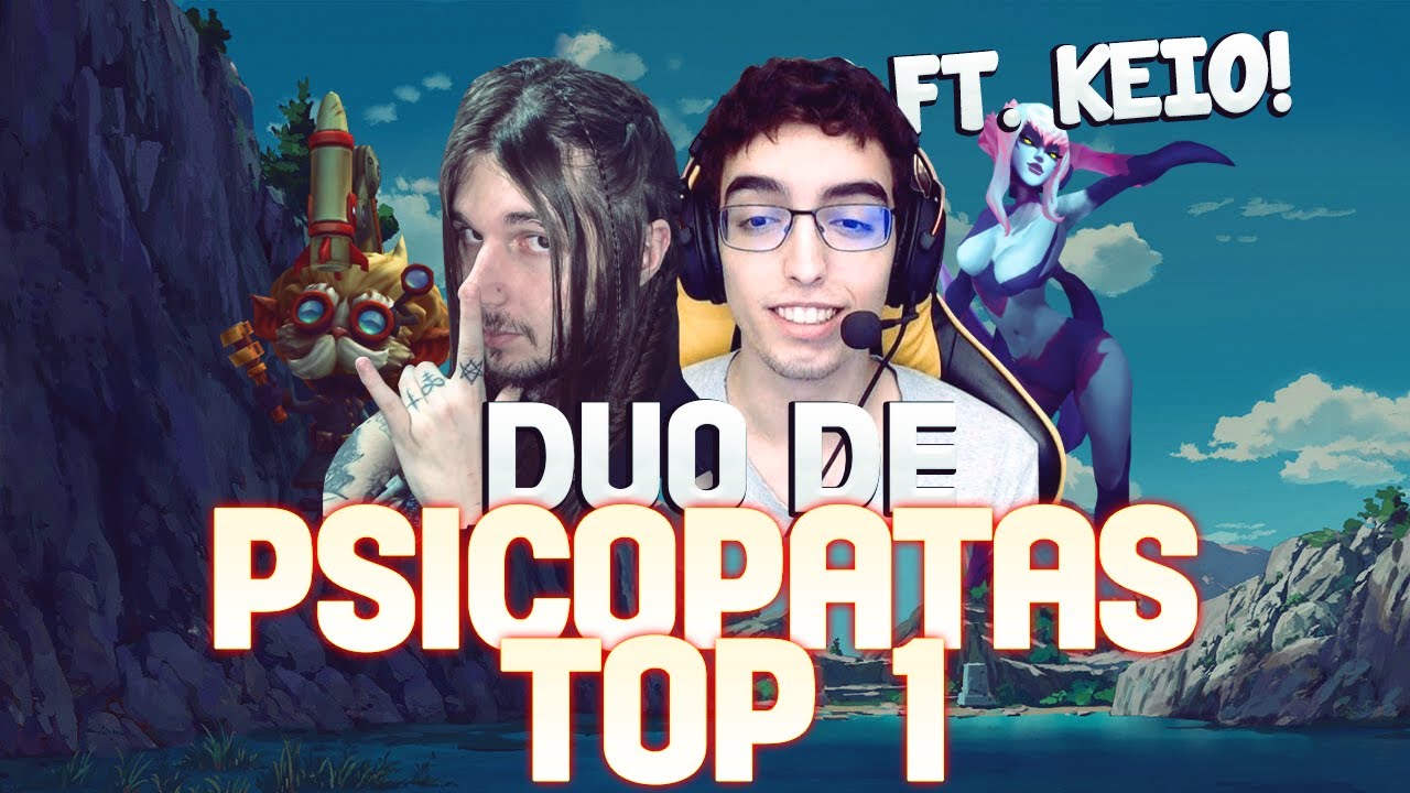 DUO DE PSICOPATAS! SOLOQ HIGHELO! ft. Keio