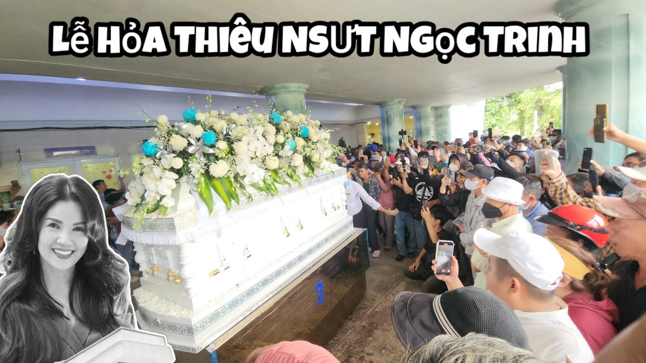 Trực tiếp Lễ Hỏa Thiêu NSƯT Ngọc Trinh khiến nhiều người bật khóc 