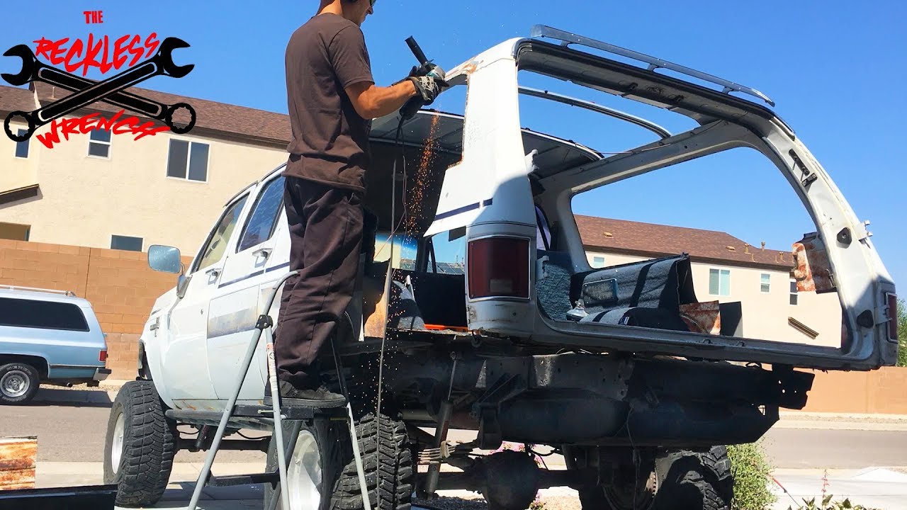 Bobbed Chevy Suburban - Reckless Wrench Garage