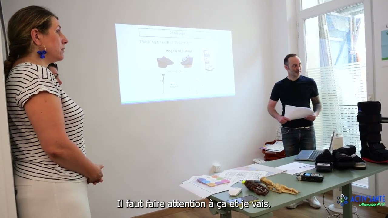 Atelier Diabète : Le pied en main - Partie 2 / Hygiène et soins du pied diabétique