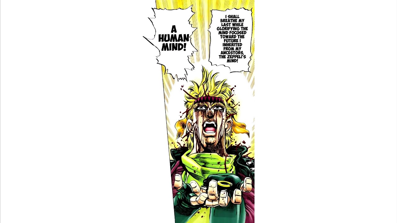 Caesar's death - manga version with anime audio