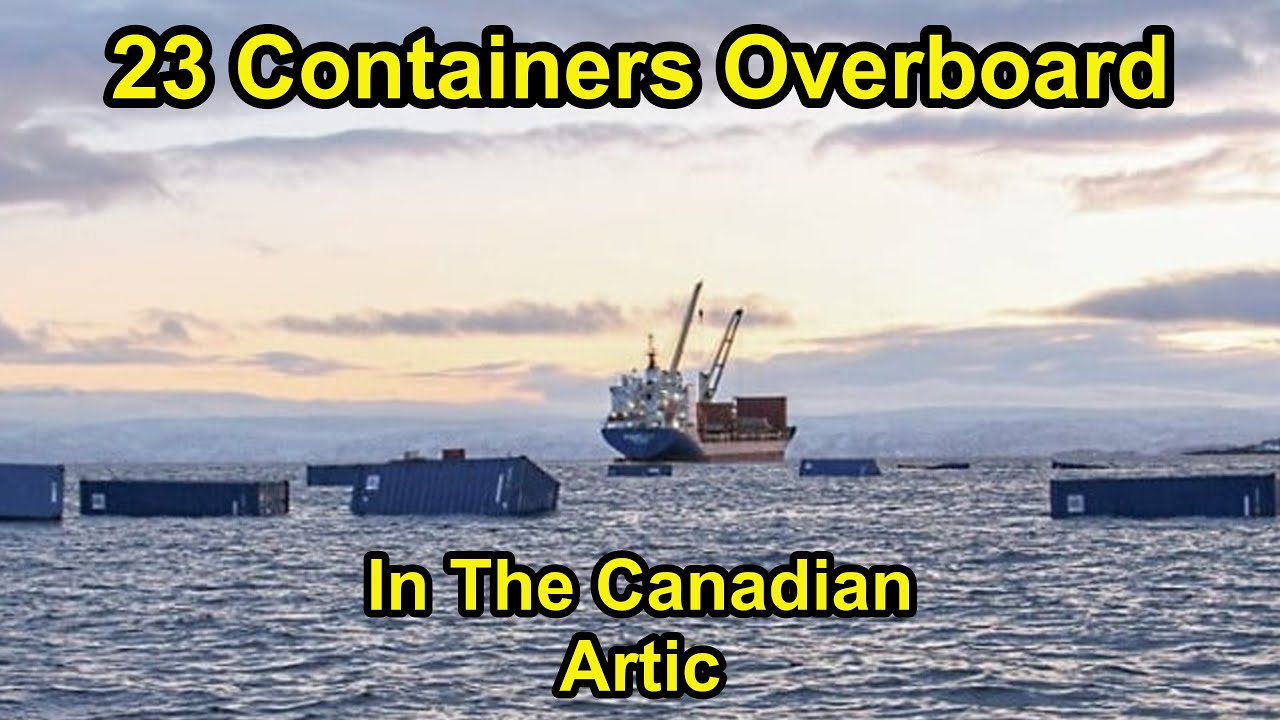 Deckhand Goes Into The Ice Cold Water When Barge Flips Over.