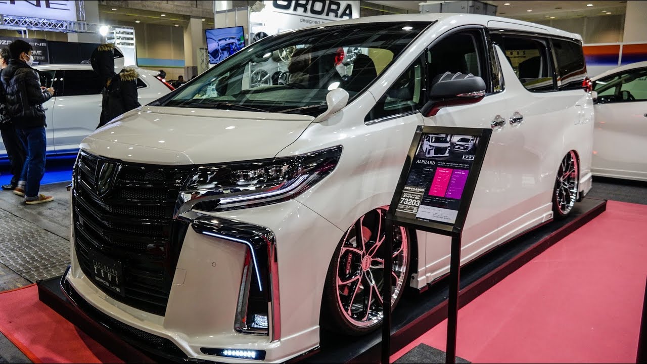 (4K)M'z SPEED ZEUS ALPHARD bodykit エムズスピード 30系アルファードカスタム - OSAKA AUTO MESSE 2019