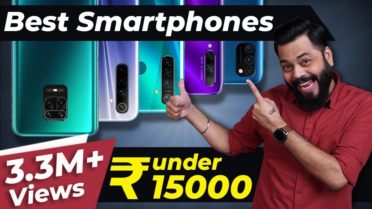 Top 5 Best Mobile Phones Under ₹15000 Budget ⚡⚡⚡ June 2020