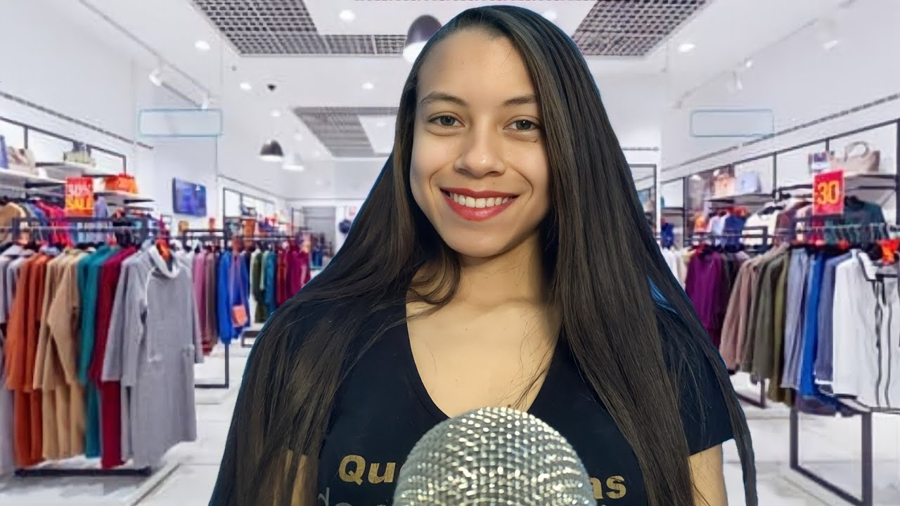 (ASMR PORTUGUÊS) ROLEPLAY LOJA FITNESS •Vendedora•
