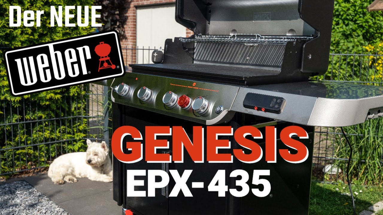 Der neue Weber Genesis EPX-435 - Mehr als ein Smarter Gasgrill