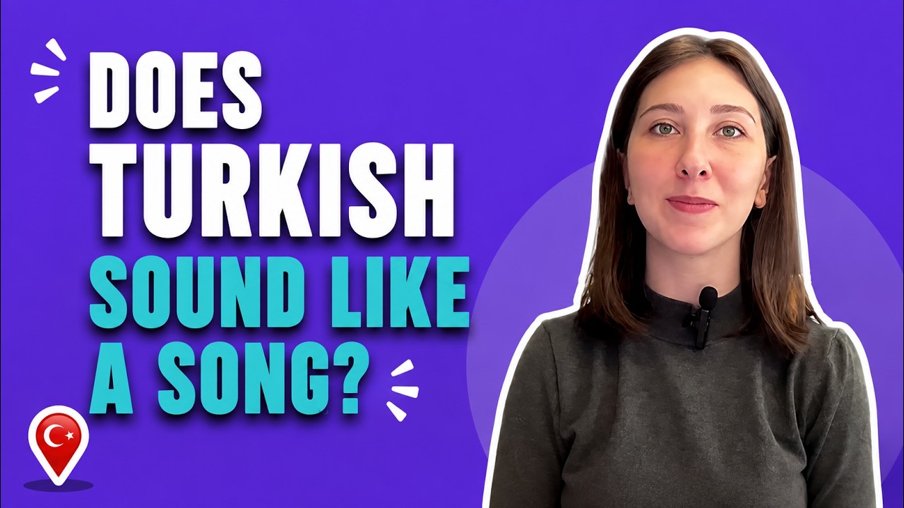 Турецкий язык похож на песню? Вот почему.