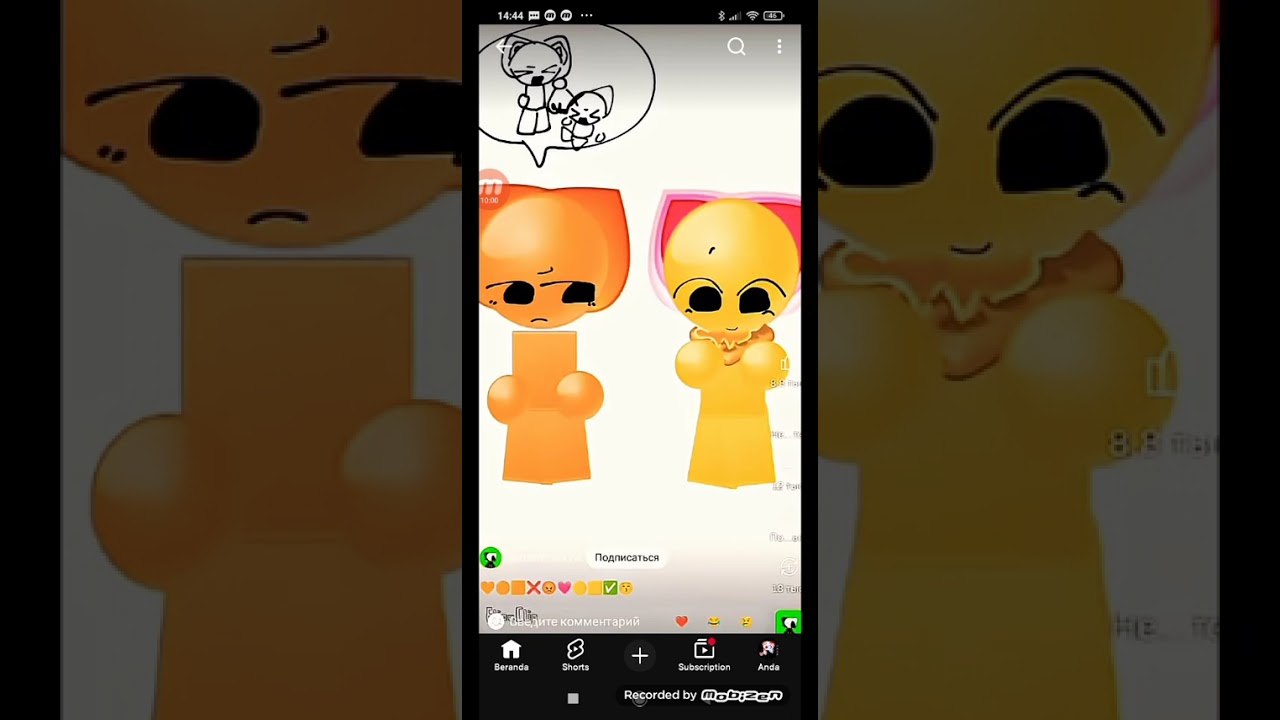 Hai guys kita mau nonton emoji cat 