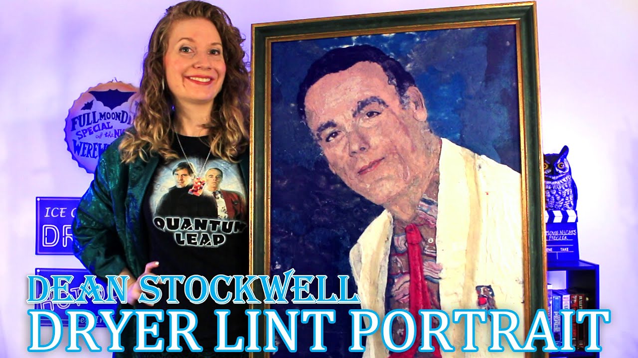 Dean Stockwell Dryer Lint Portrait