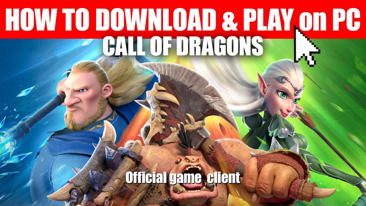 ⬇️ How to download Call of Dragons on PC✅ Installation Guide [2026] Official PC client ⬇️