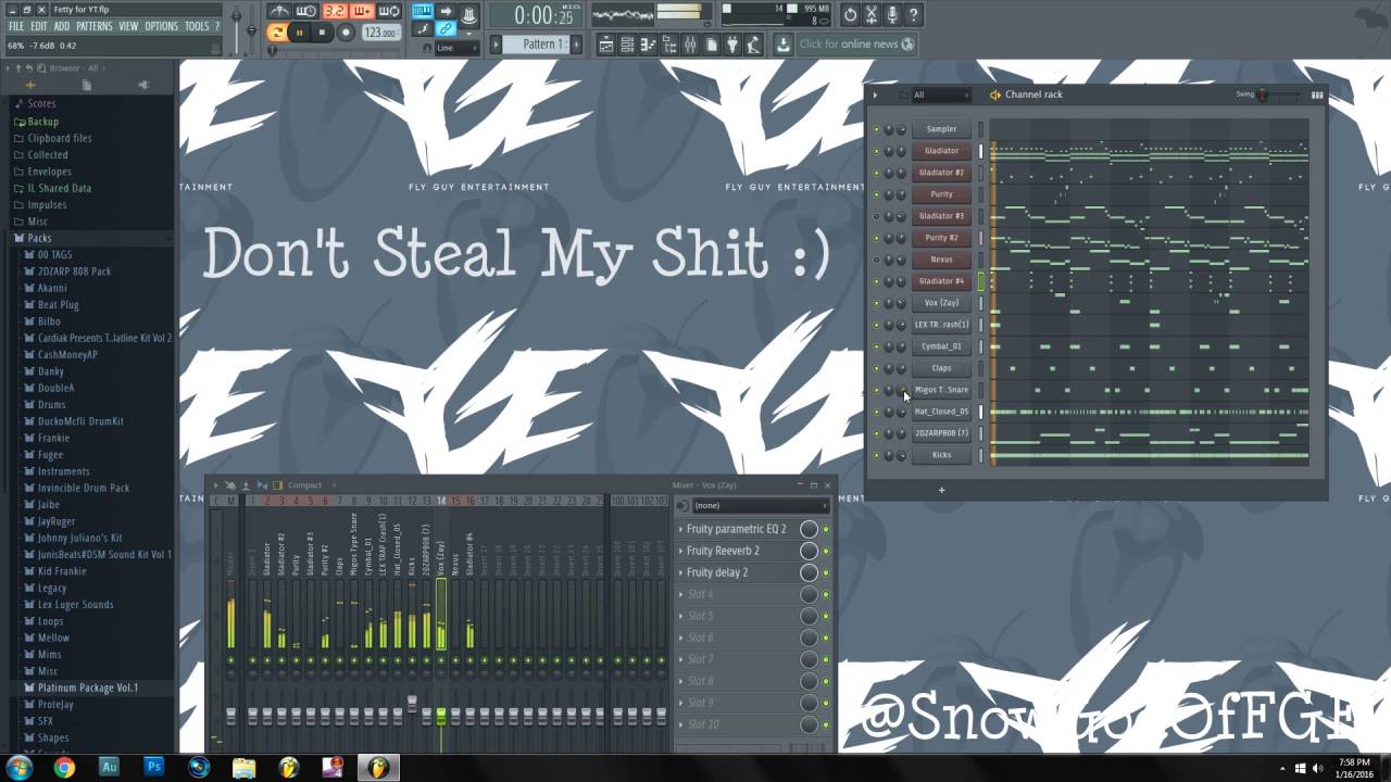 *NEW* Making a Fetty Wap x Chief Keef Type Beat [FL Studio 12 Tutorial / Walkthrough] *2016*
