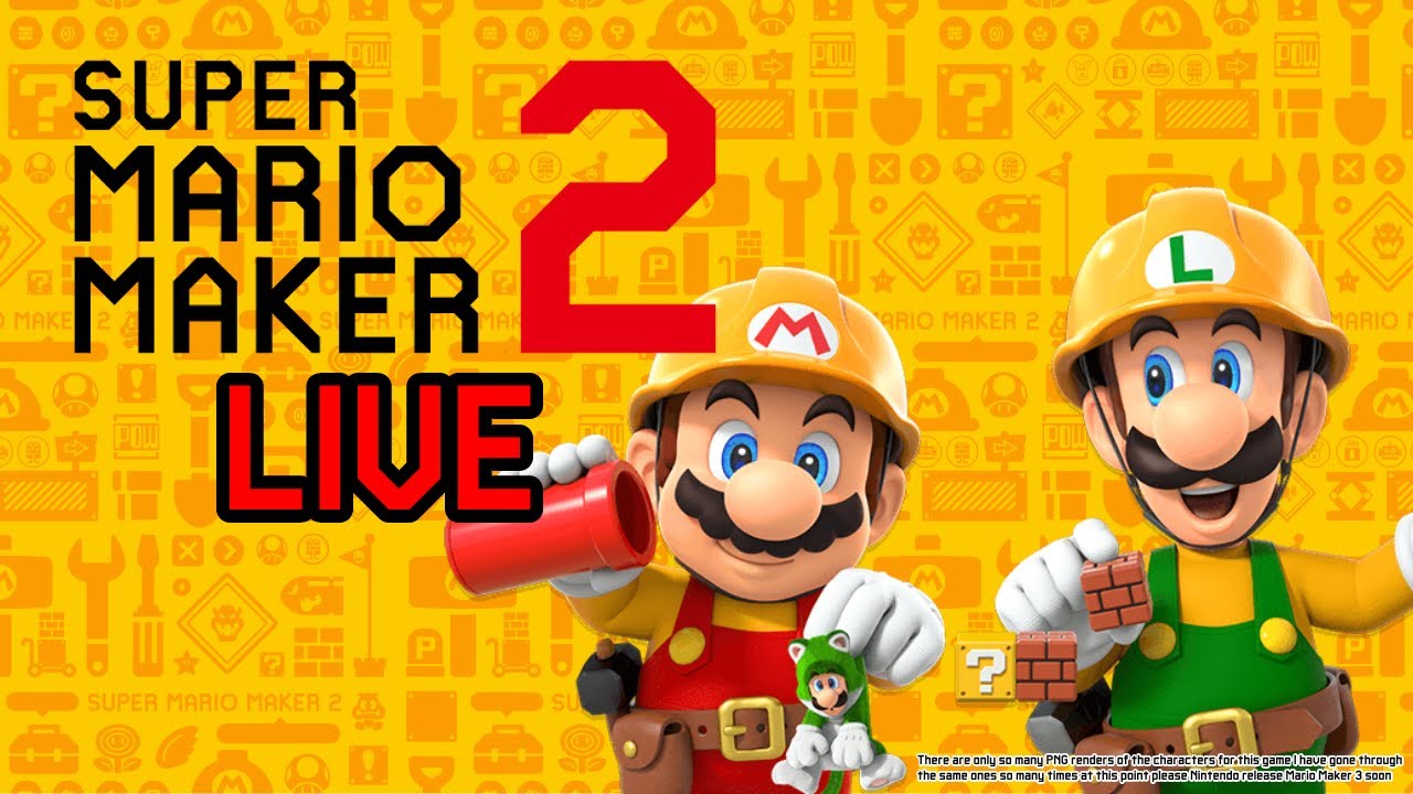 JustJasen JustChatting - Mario Maker 2 viewer levels