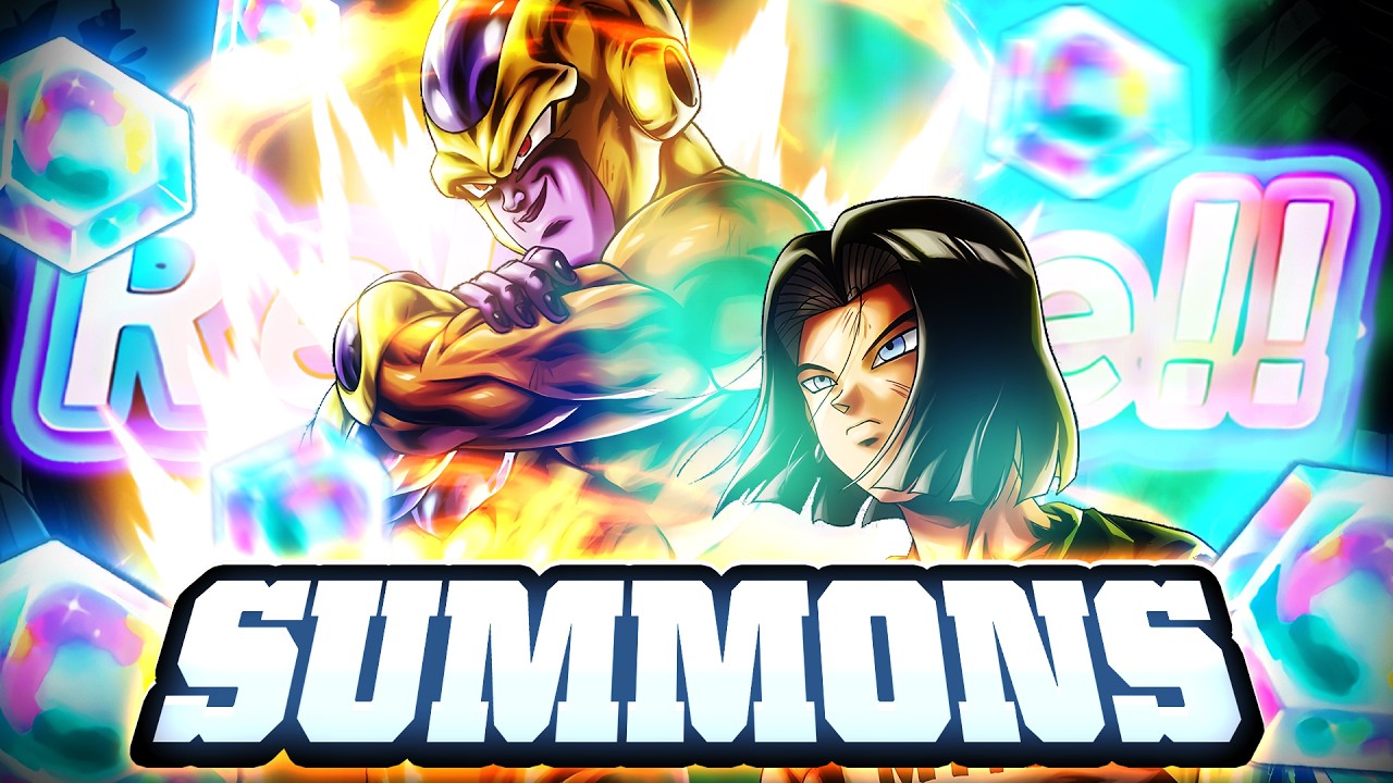 THE GLORIOUS LEGEND ANDROID 17 & GOLDEN FRIEZA LIVE SUMMONS!!! (Dragon Ball Legends)