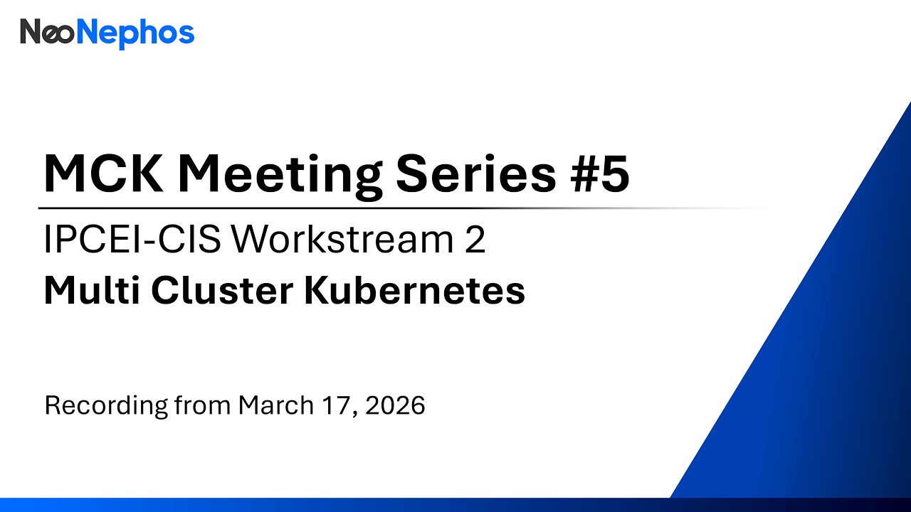 PCEI CIS WS2 Cluster Kubernetes Meeting #5