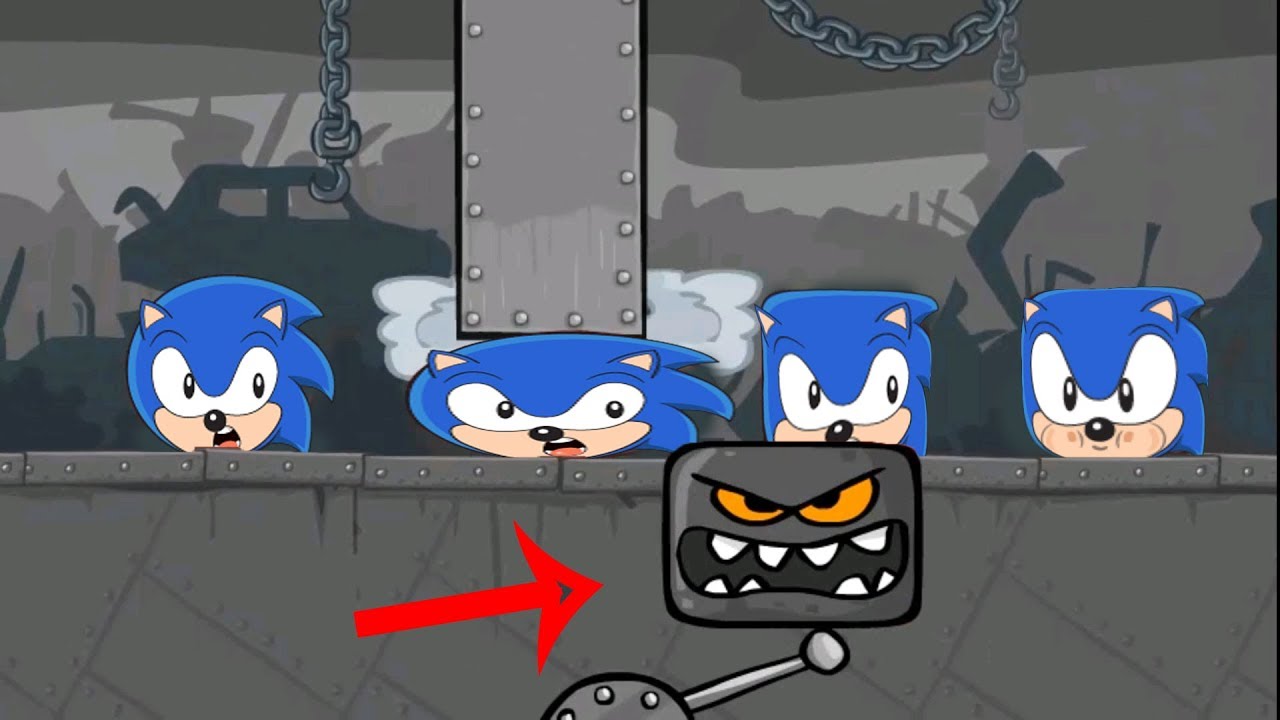 RED BALL 4 : SONIC BALL FIGHT CLASSIC BOSS GREEN HILLS VOLUME 1 EPISODE 1 PERFECT