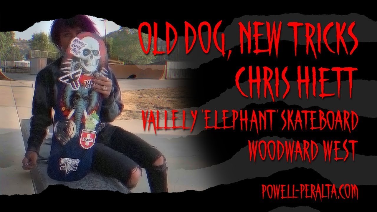 @ChristopherHiett. with the Mike Vallely 'Elephant' Skateboard
