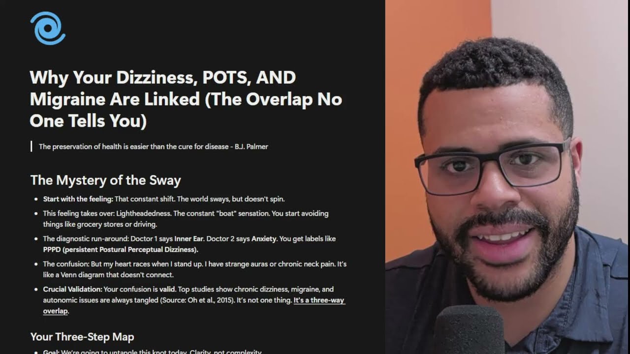 Why Your Dizziness, POTS, AND Migraine Are Linked (The Overlap No One Tells You)