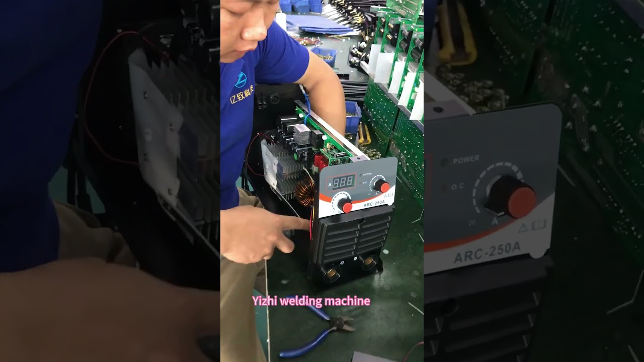 Yizhi ARC -250A welding machine assembly process #factory #weldingmachine #inverter #igbt  #welder