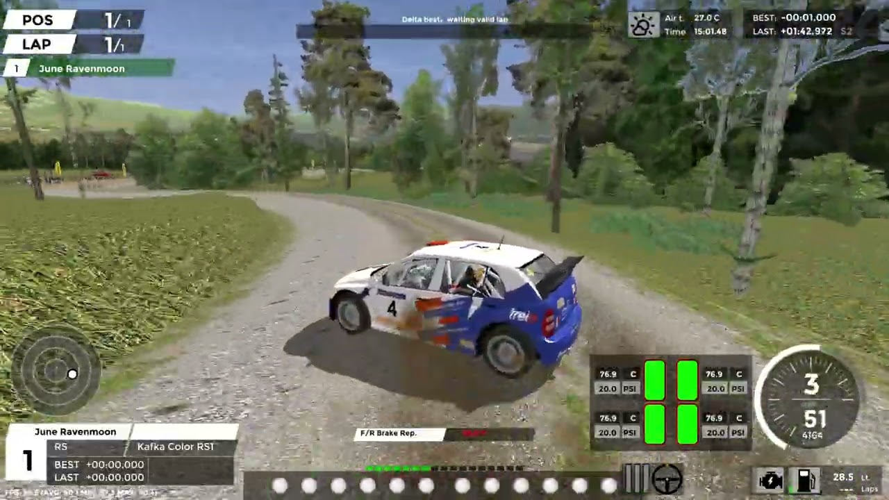 WIP - Speed Dreams Rally Car Physics Test!