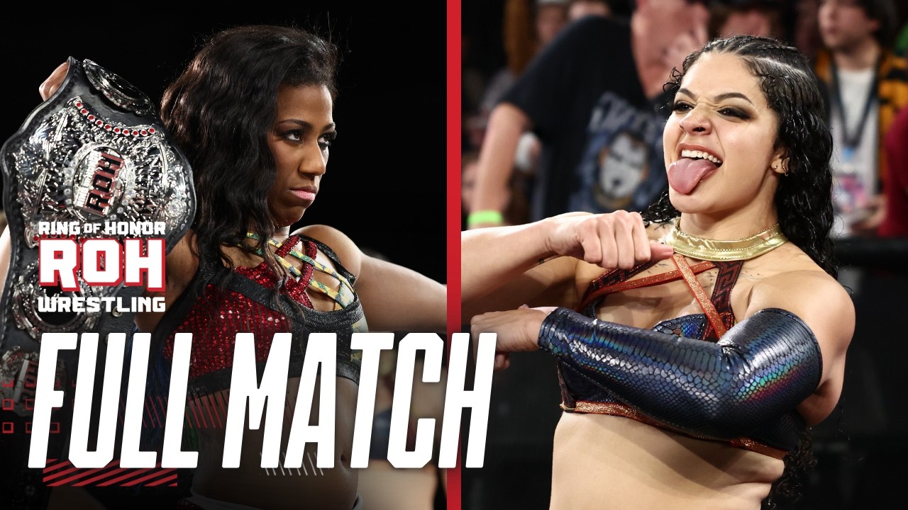 FULL MATCH Athena vs. Persephone | #ROH Women's World Title | Final Battle 2025