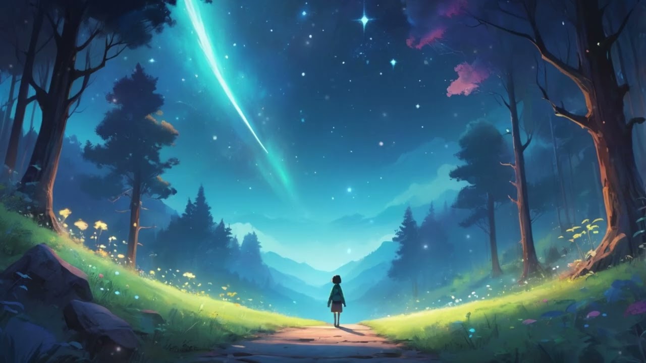 Dreamy Night Lo-Fi 🌌 | Relax, Study & Feel Calm