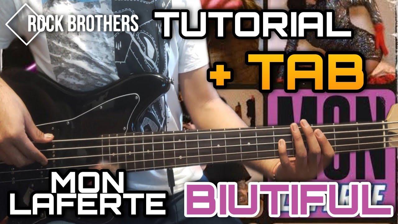 🎸Aprende a TOCAR Biutiful Mon Laferte en BAJO ELECTRICO🎶