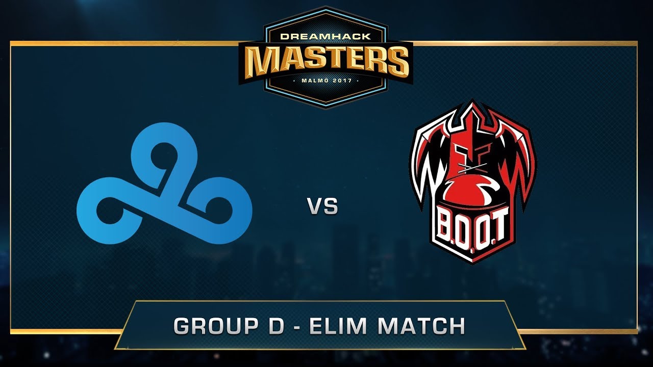 Cloud9 vs B.O.O.T-d[S] - Group A - Mirage - DreamHack Masters Malmö 2017