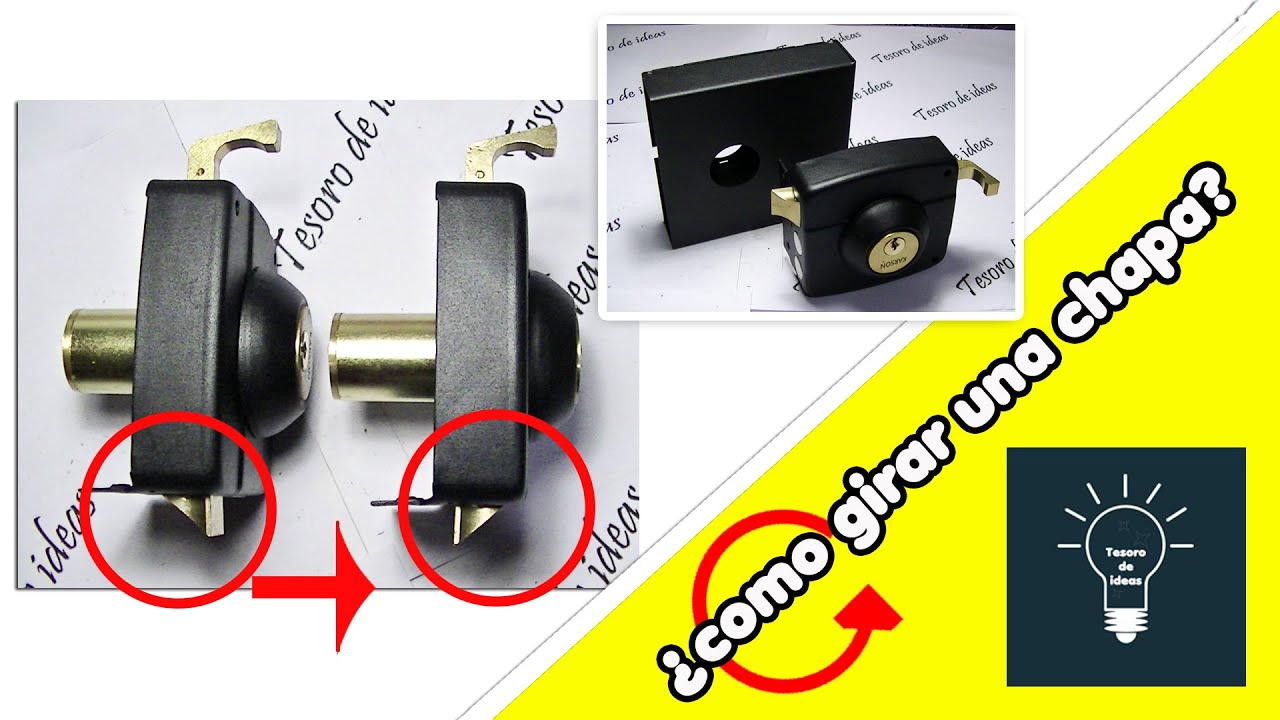 como girar una cerradura