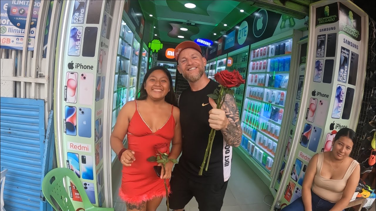 LE REGALÉ ROSAS A LAS CHICAS MÁS GUAPAS DE LA SELVA POR SAN VALENTÍN 🌹
